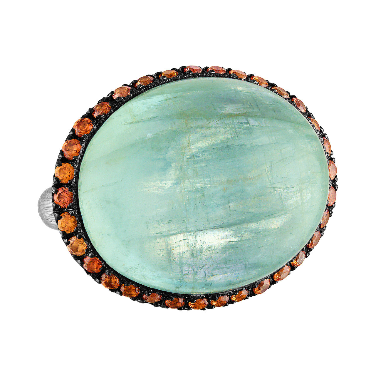 Hand Made Aquamarine Cocktail Ring