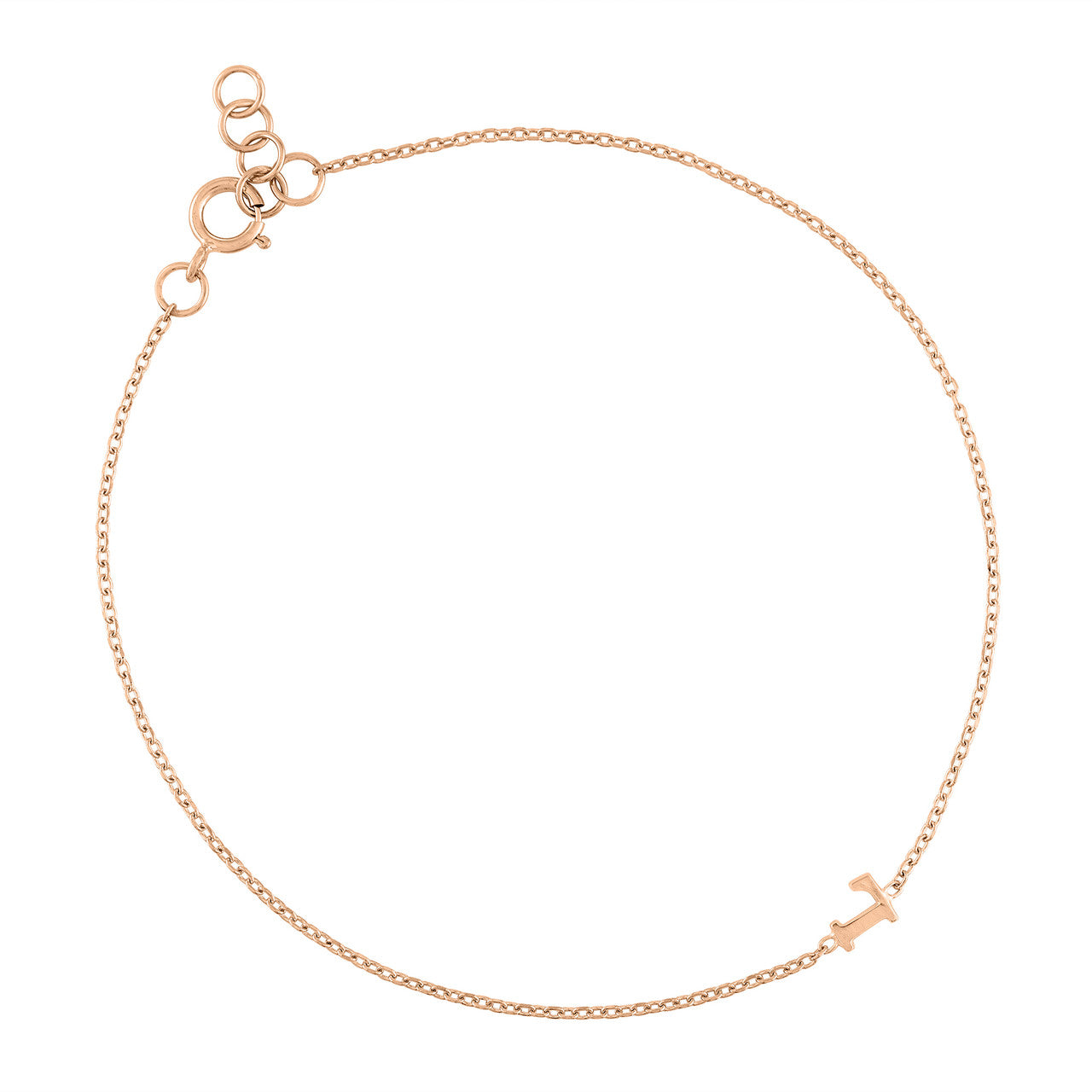Rose Gold Personalized Bracelet