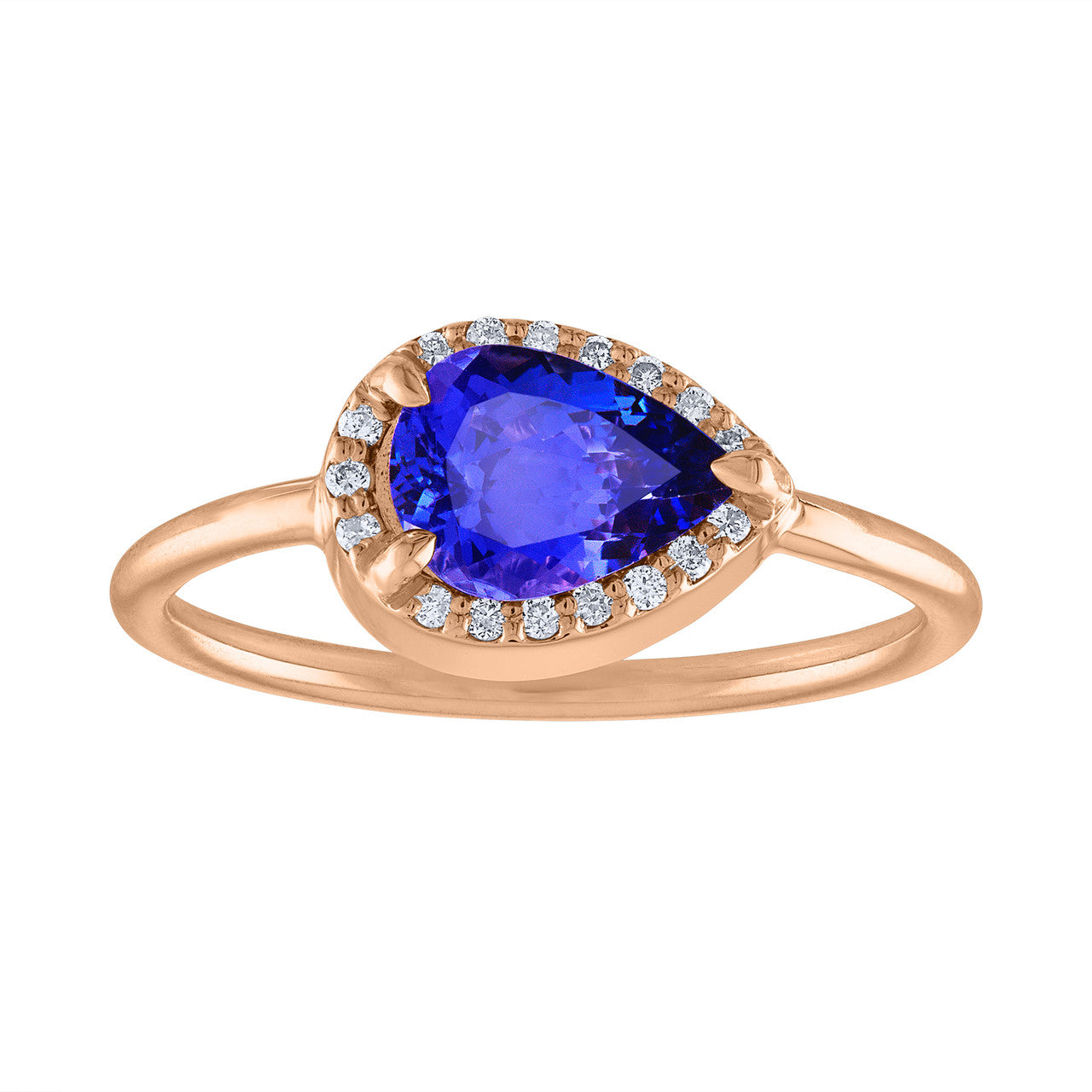 1.47 Ct Unique Tanzanite Diamond Engagement Ring, Diamond Engagement Ring, Tanzanite And Diamond Cocktail Ring, One Of A Kind Diamond Ring