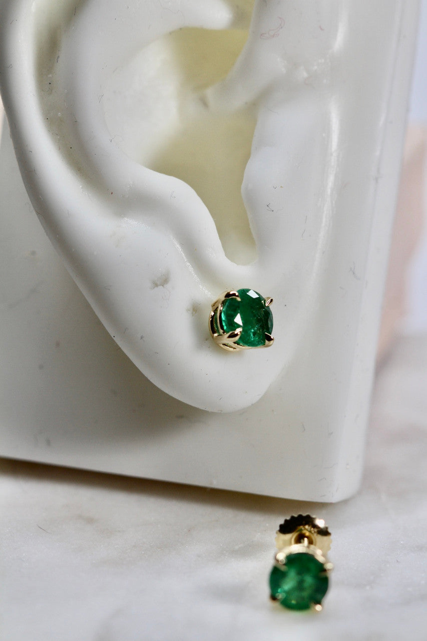 Emerald Studs!